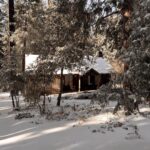 Azim Rizk Instagram - At peace at @eastwicksociety . . . . . . . #cabin #cabinlife #dogsofinsta #snow #love #peace #snuggles #renovation #1930s #1920s