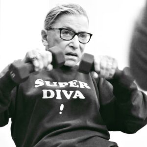 Azim Rizk Instagram - Today we mourn, tomorrow we fight. #vote #vote2020 #rbg #notoriousrbg #riprbg #rbg #registertovote #inspiration