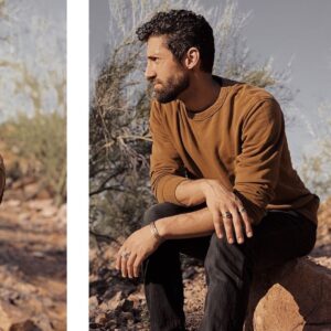 Azim Rizk Instagram - just a desert kid at heart
.
.
.
.
.
.
.
.
.
.
.
.
.
#roadtrip #desert #mensfashion #middleeasternmen #vintagerings #deepthoughts #sweethair #beard #curlyhair #jackhenryco #sunny #desertkid #athome #tucson 📸 @thndrbolt
