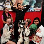 Azim Rizk Instagram – My favorites ladies at the con! Thanks for being Jake defenders and making it all worth it!!! #azimsangels #jakethesnake #powerrangers #powerrangersmegaforce #powerrangersmegaforce #greenandblack #thefutureisfemale #thebestfansintheworld #couldntdoitwithoutyou #goofball