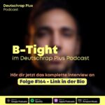 B-Tight Instagram - B-Tight im Deutschrap Plus Interview🔥 In Folge #164 sprechen wir mit dem früheren Aggro-Star über: 🎤 neue Musik und mögliche Features auf dem kommenden Album 🎤 wie realistisch eine Aggro-Reunion ist 🎤 seine Freundschaft zu Sido 🎤 die Trennung von Aggro Berlin 🎤 Seine derzeitige Labelsituation 🎤 die letzte Tour 🎤 was er von der aktuellen Deutschrap-Szene hält 🎤 seine Schauspielrollen in Kinofilmen …und einiges mehr! …und vieles mehr! Außerdem hat B-Tight eine Deutschrap New Wave Playlist zusammengestellt, die ihr euch unbedingt anhören solltet! -Welche Songs fehlen eurer Meinung nach in der Playlist?🤔 Lasst euch dieses spannende Interview auf keinen Fall entgehen und hört die aktuellste Folge jetzt an - den Link findest du in der Bio 🎧 Bildquelle: @b_tight #btight #interview #hiphop #aggroberlin #fler #sido #bushido #podcast #deutschepodcasts #universal #podcastliebe #diesekte #frauenarzt #haftbefehl #ssio #bonezmc #gzuz #koolsavas #ekofresh #faridbang #kollegah #azad #deutschrap #massiv #luvre47 #ninachuba #01099 #skiaggu #juju Berlin, Germany