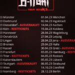 B-Tight Instagram - Nur noch 5 Wochen zum „best of B-Tight 2023“ Tourstart. #ticketlinkinbio #durchatmen #vorfreude