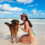 Bárbara de Regil Instagram - 🐚 Tulum Beach