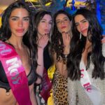 Bárbara de Regil Instagram - Carrete Honesto 💍👰🏻‍♀️🥂 Bachelorette Party @mikaderegil Las Vegas,nevada