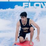 Bình An Instagram - Lần đầu được thử sức ở một bộ môn mới 😎 Nói chung là kỵ nước chứ không có kỵ ván 💪💪💪