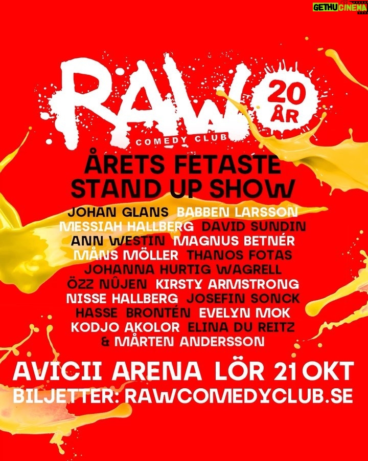 Babben Larsson Instagram - Sista rycket! Biljetterna snart slut!