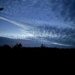 Babben Larsson Instagram - Omväxlande väder på semestern. #vacation #skies #nofilterneeded