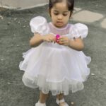 Baby Vedya Instagram - Angel from heaven wearing @krazeva_ outfit from the Christmas collection 😍 Can a baby girl look more beautiful than this? 🥰 Outfit by: @krazeva_ Follow @babyvedya #babyvedya #babyfever #babiesofinstagram #babyshop #babymodel #babiesofig #babyfashion #babiesenthusiasts #babyphotography #2yearsold #babyreels #babyvideos #babygirl #baby #angel #instablackandwhite #babieswithstyle #cutiepies #model #newborn #instababy #iloveyou #reelsviralvideo #2years #trendingreel #viralvideo #reelsviral #cutebabiesofinstagram #instagood #viralposts Bangalore, India