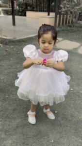 Baby Vedya Instagram - Angel from heaven wearing @krazeva_ outfit from the Christmas collection 😍 Can a baby girl look more beautiful than this? 🥰 Outfit by: @krazeva_ Follow @babyvedya #babyvedya #babyfever #babiesofinstagram #babyshop #babymodel #babiesofig #babyfashion #babiesenthusiasts #babyphotography #2yearsold #babyreels #babyvideos #babygirl #baby #angel #instablackandwhite #babieswithstyle #cutiepies #model #newborn #instababy #iloveyou #reelsviralvideo #2years #trendingreel #viralvideo #reelsviral #cutebabiesofinstagram #instagood #viralposts Bangalore, India