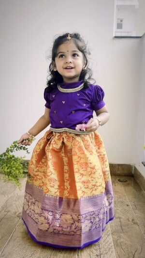 Baby Vedya Instagram - Andhala bomma Wearing @vedyavastralaya Sankranti collection 💜❤️

Follow @babyvedya
#babyvedya
#babyfever #babiesofinstagram #babyshop #babymodel #babiesofig #babyfashion #babiesenthusiasts #babyphotography #2yearsold #babyreels #babyvideos #babygirl #baby #angel #instablackandwhite #babieswithstyle #cutiepies #model #newborn #instababy #iloveyou #reelsviralvideo #2years 
#trendingreel #viralvideo #reelsviral #cutebabiesofinstagram #instagood #viralposts