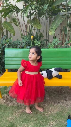 Baby Vedya Instagram - Happy baby ❤️
@disha_creationz designs are perfect for this Christmas 🧑‍🎄 ❤️ Don’t miss to check their beautiful collection that you can’t get elsewhere 🤍
Follow @babyvedya
#babyvedya
#babyfever #babiesofinstagram #babyshop #babymodel #babiesofig #babyfashion #babiesenthusiasts #babyphotography #2yearsold #babyreels #babyvideos #babygirl #baby #angel #instablackandwhite #babieswithstyle #cutiepies #model #newborn #instababy #iloveyou #reelsviralvideo #2years 
#trendingreel #viralvideo #reelsviral #cutebabiesofinstagram #instagood #viralposts