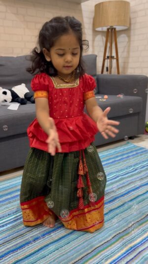 Baby Vedya Instagram - Wearing @vedyavastralaya Sankranti collection 🩷💚

Follow @babyvedya
#babyvedya
#babyfever #babiesofinstagram #babyshop #babymodel #babiesofig #babyfashion #babiesenthusiasts #babyphotography #2yearsold #babyreels #babyvideos #babygirl #baby #angel #instablackandwhite #babieswithstyle #cutiepies #model #newborn #instababy #iloveyou #reelsviralvideo #2years 
#trendingreel #viralvideo #reelsviral #cutebabiesofinstagram #instagood #viralposts