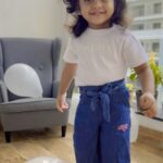 Baby Vedya Instagram - Happy baby wearing @minimonkeysclothing Quality comes first ✌️ Amazing designs coming with top notch fabric is a deadly combo 💛 Comfort is something I loved about this brand and my kid is happy throughout ⭐️ Don’t miss shopping their cool prints on this Children’s Day 😀 Baby Outfits: @minimonkeysclothing Follow @babyvedya #babyvedya #babyfever #babiesofinstagram #babyshop #babymodel #babiesofig #babyfashion #babiesenthusiasts #babyphotography #2yearsold #babyreels #babyvideos #babygirl #baby #angel #instablackandwhite #babieswithstyle #cutiepies #model #newborn #instababy #iloveyou #reelsviralvideo #2years #trendingreel #viralvideo #reelsviral #cutebabiesofinstagram #instagood #viralposts Hyderabad
