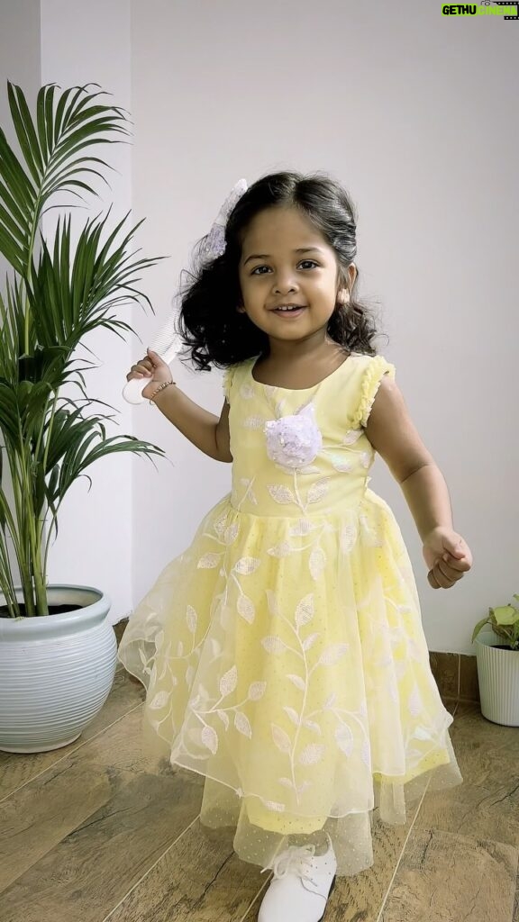 Baby Vedya Instagram - Andhala bomma 🤍⭐️wearing @mohas_designergirlwear Vedya looks like an Angel from heaven ⭐️ This soothing colour is perfect for kids to have that princess 👸 kinda look 🤍⭐️ Outfit: @mohas_designergirlwear Follow @babyvedya #babyvedya #babyfever #babiesofinstagram #babyshop #babymodel #babiesofig #babyfashion #babiesenthusiasts #babyphotography #23monthsold #babyreels #babyvideos #babygirl #baby #angel #instablackandwhite #babieswithstyle #cutiepies #model #newborn #instababy #iloveyou #reelsviralvideo #23months #trendingreel #viralvideo #reelsviral #cutebabiesofinstagram #instagood #viralposts Hyderabad