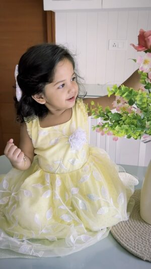 Baby Vedya Instagram - Vedya in @mohas_designergirlwear looks like an Angel from heaven ⭐️ This soothing colour is perfect for kids to have that princess 👸 kinda look 🤍⭐️
Outfit: @mohas_designergirlwear 

Follow @babyvedya
#babyvedya
#babyfever #babiesofinstagram #babyshop #babymodel #babiesofig #babyfashion #babiesenthusiasts #babyphotography #23monthsold #babyreels #babyvideos #babygirl #baby #angel #instablackandwhite #babieswithstyle #cutiepies #model #newborn #instababy #iloveyou #reelsviralvideo #23months 
#trendingreel #viralvideo #reelsviral #cutebabiesofinstagram #instagood #viralposts