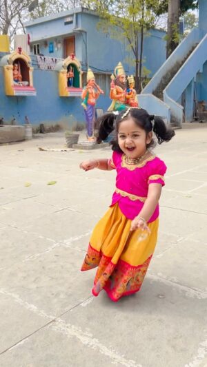 Baby Vedya Instagram - Bangaaru kalla bujjammo 🌸
Outfit: @vedyavastralaya 
Follow @babyvedya
#babyvedya
#babyfever #babiesofinstagram #babyshop #babymodel #babiesofig #babyfashion #babiesenthusiasts #babyphotography #2yearsold #babyreels #babyvideos #babygirl #baby #angel #instablackandwhite #babieswithstyle #cutiepies #model #newborn #instababy #teluguyoutube #reelsviralvideo #2years 
#trendingreel #viralvideo #reelsviral #teluguvlogs #teluguvlog #minivlog