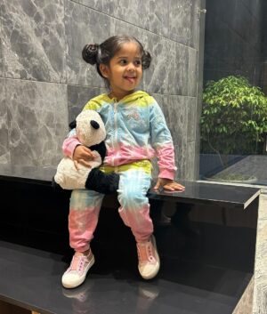 Baby Vedya Instagram - Last Pose is my favourite 😜

Outfit & shoes: @firstcryindia 
#babyvedya #firstcry