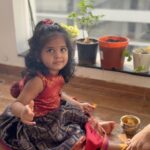 Baby Vedya Instagram - కనుమ పండుగ శుభకాంశాలు 🙏 🌼 🌾 🔥 Outfit: @vedyavastralaya Follow @babyvedya #babyvedya #babyfever #babiesofinstagram #babyshop #babymodel #babiesofig #babyfashion #babiesenthusiasts #babyphotography #2yearsold #babyreels #babyvideos #babygirl #baby #angel #instablackandwhite #babieswithstyle #cutiepies #model #newborn #instababy #teluguyoutube #reelsviralvideo #2years #trendingreel #viralvideo #reelsviral #teluguvlogs #teluguvlog #minivlog Hyderabad