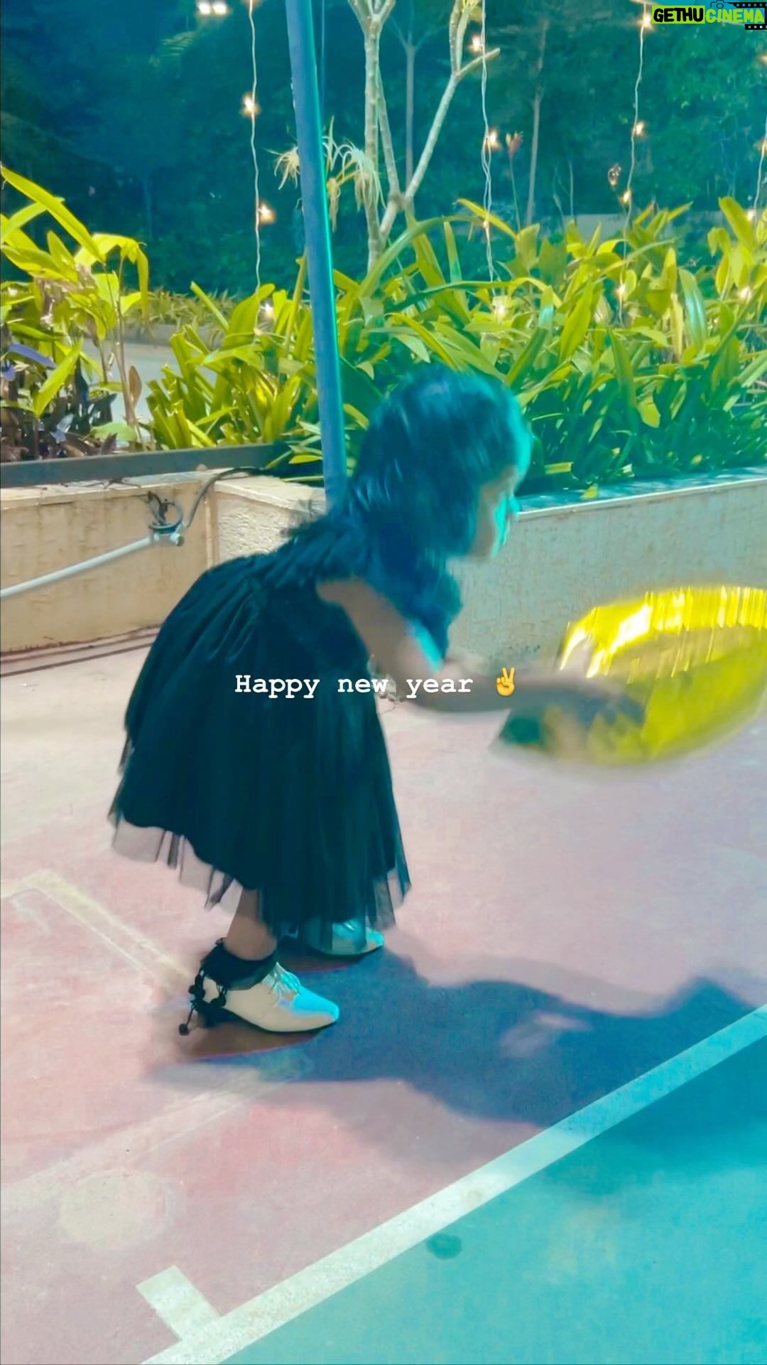 Baby Vedya Instagram - Happy new year 🥰 Hyderabad