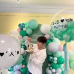 Baekhyun Instagram - 😘🍏#BRINGGREEN#브링그린