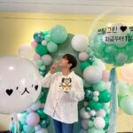 Baekhyun Instagram - 😘🍏#BRINGGREEN#브링그린