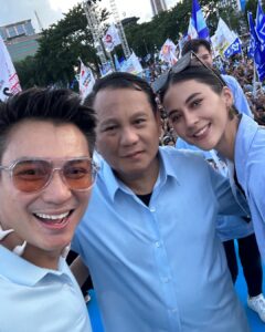 Baim Wong Instagram - Bagi saya semua paslon punya niat baik untuk Indonesia 💙