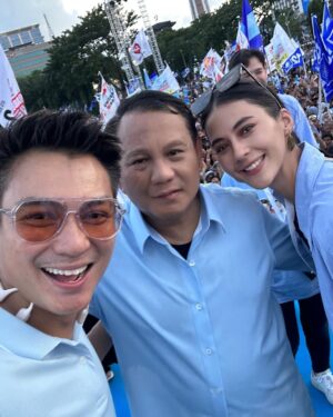 Baim Wong Instagram - Bagi saya semua paslon punya niat baik untuk Indonesia 💙
