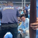Baim Wong Instagram - Kemaren banyak banget yg pingsan, semoga semua baik2 aja selesai kampanye. Dan untuk paslon sebelah jg, semoga semua lancar dan baik2 saja. Jangan ada saling benci, ingat kita satu rumpun. NKRI 🇮🇩💙