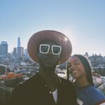 Baloji Tshiani Instagram - Ajoutez une légende... AUGURE/OMEN won at AFRICAN MOVIES AWARDS 🏆Best director debut & Best editing Swipe for some LA bits ➡️ Screening Q&A with Nabil, trailblazer of non-orthodox filmmaking. Table for two with Goat Mahershala Ali Private screening for my favorite female singer: Jamila Woods. Meeting the GOATfather of all: Stevie Wonder. Ridin with Utopia, MEDIAPLANPR teams between 🇵🇸protests and meeting beautiful souls. Cinémathèque 📸 by Harvey Jordan Graphic work by : @vrintskolsteren 📸 @sackiteytesa