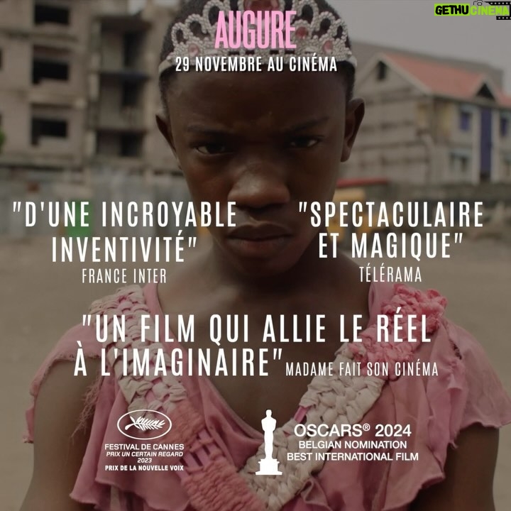 Baloji Tshiani Instagram - “Spectaculaire et magique” @telerama “D’une incroyable inventivité” @franceinter “Un film qui allie le réel à l’imaginaire” @madamefaitsoncinema AUGURE au cinéma le 29 novembre 🎬🙏 @baloji #augure