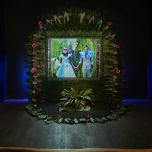 Baloji Tshiani Instagram - BALOJI AUGURISM. Now on view at @momuantwerp. Through 16 June 2024, the MoMu Gallery will be transformed into a place of magical realism: the world of transdisciplinary artist Baloji.

‘Baloji Augurism.’ is inspired by ‘Augure (Omen)’, Baloji’s first feature film, award recipient at the 2023 Cannes Film Festival and the official Belgian entry for the 2024 Oscars.

The exhibition is a site-specific project conceived by digging into Baloji’s past and contemporary archives of images, props, costumes and videos: it is about mending the past and dragging it into the present. ‘Augurism.’ becomes a place to be physically and emotionally immersed in Baloji's universe.

Tickets available at www.momu.be
Curators: @baloji, @elisadewyngaert
Project manager: @madamross
Set design: Baloji, @e.v.e.m
Production: @juliemotoi, @marievdcasteele 
Set designer assistants: @e.m.i.007, @lilie_oma_fresco, Nico Servais
Graphic design: @vrintskolsteren