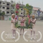 Baloji Tshiani Instagram - GRATITUDE AUGURE WON - Best Director at the 18th edition of @aroundtheworldin14films ( Germany) - Best Film at @cinefantasyfestival in Sao Paolo ( Brazil) 🇧🇷 - Slide pics by : @virgile.fm
