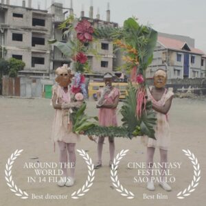 Baloji Tshiani Instagram - GRATITUDE 
AUGURE WON 
- Best Director at the 18th edition of @aroundtheworldin14films ( Germany)
- Best Film at @cinefantasyfestival  in Sao Paolo ( Brazil) 🇧🇷 - Slide pics by : @virgile.fm