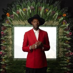 Baloji Tshiani Instagram - BALOJI AUGURISM. Now on view at @momuantwerp. Through 16 June 2024, the MoMu Gallery will be transformed into a place of magical realism: the world of transdisciplinary artist Baloji.

‘Baloji Augurism.’ is inspired by ‘Augure (Omen)’, Baloji’s first feature film, award recipient at the 2023 Cannes Film Festival and the official Belgian entry for the 2024 Oscars.

The exhibition is a site-specific project conceived by digging into Baloji’s past and contemporary archives of images, props, costumes and videos: it is about mending the past and dragging it into the present. ‘Augurism.’ becomes a place to be physically and emotionally immersed in Baloji's universe.

Tickets available at www.momu.be
Curators: @baloji, @elisadewyngaert
Project manager: @madamross
Set design: Baloji, @e.v.e.m
Production: @juliemotoi, @marievdcasteele 
Set designer assistants: @e.m.i.007, @lilie_oma_fresco, Nico Servais
Graphic design: @vrintskolsteren