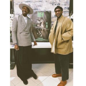 Baloji Tshiani Instagram - FOR YOUR CONSIDERATION 
BELGIUM X DRC 🇧🇪🇨🇩 slide 2 : Honored, humbled by this Oscar’s Q&A with the GOAT himself : Mahershala Ali 
Slide 4: the trailblazer for us, the black weirdos @kidcudi 
@utopiamovies @wrongmen @tosalafilms @memento.international @newamsterdamfc @theprfactoryfilmpublicity @suduconnexion @unitedtalent