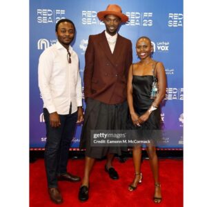 Baloji Tshiani Instagram - 🏆🏆 Best Cinematic Achievement
Trophy @redseafilm for AUGURE/OMEN 
Love to the all crew and cast for achieving this together.