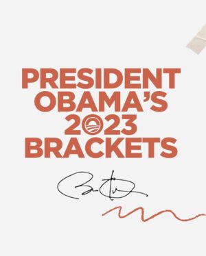 Barack Obama Instagram - It’s the best time of year! My #MarchMadness brackets will get busted soon enough, but here are my picks. Who do you have winning it all?
