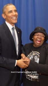 Barack Obama Instagram - “Fired up. Ready to go!” Edith Childs understands the power of a single voice, and she used those words to light up a room during my campaign stop in Greenwood, SC back in 2007. I recently caught up with Edith, who just retired after 24 years in public service. Take a look: