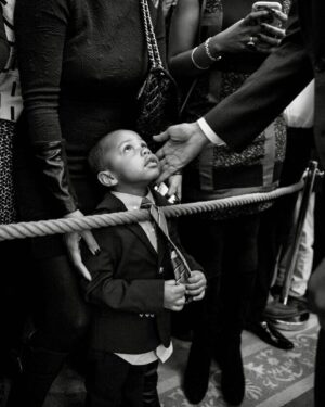 Barack Obama Instagram - Black History Month shouldn’t be treated as though it is somehow separate from our collective American history—or boiled down to a compilation of greatest hits. This month should be more than just a commemoration of particular events. It’s about the shared experience of all Black Americans, high and low, famous and obscure, whose lives have shaped, challenged, and ultimately strengthened America. It’s about taking an unvarnished look at the past so we can create a better future. It’s a reminder of where we as a country have been so that we know where we need to go. 

We’re the enslaved people who quarried the stone to build the White House; the soldiers who fought for our nation’s independence, who fought to hold this union together, who fought for freedom for others around the world. We’re the scientists and inventors who helped unleash American innovation. We stand on the shoulders not only of giants, but also countless, nameless heroes who marched for equality and justice for all of us. 

And as long as we keep at it, as long as we don't get discouraged, as long as we are out there fighting the good fight not just on one day, or one month, but every single day, and every single month, I have no doubt that we're going to live up to that promise for young people like Clark Reynolds here, and the generations that will follow.