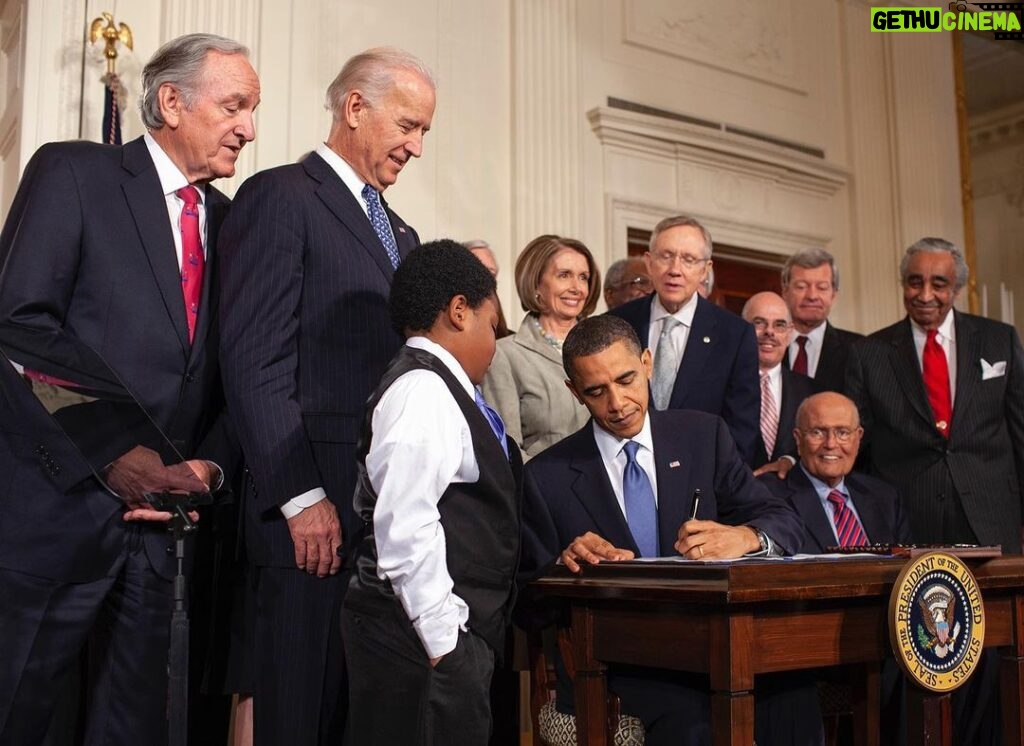 Barack Obama Instagram - Thirteen years ago today, I signed the Affordable Care Act into law. The night the ACA passed was incredibly meaningful, because we knew the law would have a profound impact on the lives of millions of people. And it has. Since 2010, the ACA has provided more than 40 million Americans access to health care, expanded Medicaid to 40 states to cover millions of low-income adults under 65, and protected more than 100 million people with preexisting conditions from losing their health insurance. I know so many of you have a story of how access to health care changed your life, in big ways or small. I’d love to hear them.