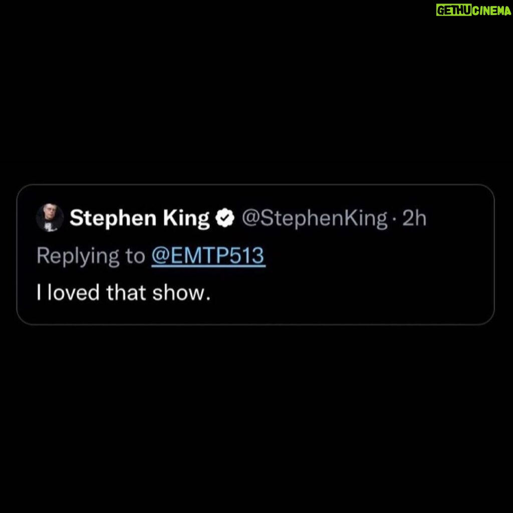 Baran bo Odar Instagram - Apparently Stephen King loved 1899. Thank you, Sir! @netflix1899 @netflix #1899netflix