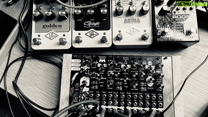 Baran bo Odar Instagram - Today‘s patch work. Powered by @noiseeng… love their modules. have a lovely sunday…