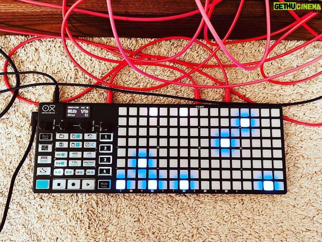 Baran bo Odar Instagram - Sunday vibe… if you are into sequencers at all check out the @oxiinstruments… best sequencer that is out there… #oxiinstruments