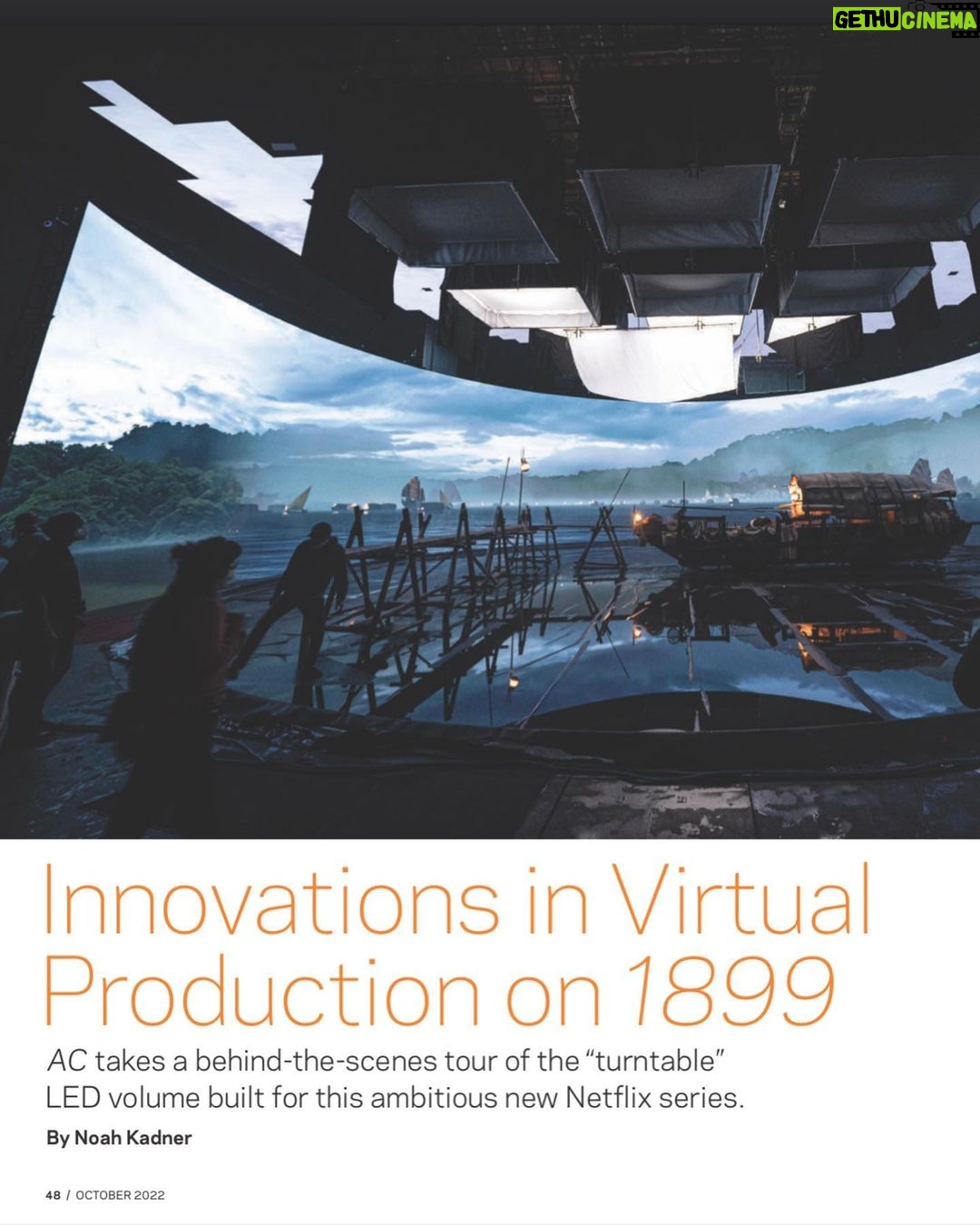 Baran bo Odar Instagram - The American Cinematographer takes a behind the scene tour of 1899 in its new issue. @netflix1899 @netflix @american_cinematographer