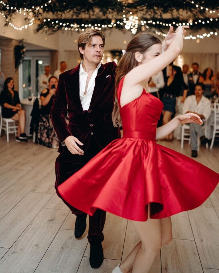 Barbara Palvin Instagram - The Sprouses are officially spouses! Congratulations to @realbarbarapalvin and @dylansprouse, who were married in Hungary—Barbara's home country—on her parent's property, @harlekinbirtok, which doubles as an event venue, surrounded by family and friends. Barbara and Dylan plan to celebrate with a larger wedding in California in the fall. 