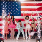 Barbara Palvin Instagram – Miss America song and video out now 🇺🇸 congrats @bazzi and thank you for having @dylansprouse and I ♥️♥️ we love you! link in BIO 🤗