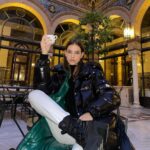 Barbara Palvin Instagram - What do I love about winter? HOT CHOCOLATE OF COURSE! Share the warmth this winter with me and @Moncler. Forward this to 10 of your dearest friends and spread the winter joy. #WeLoveWinter