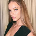 Barbara Palvin Instagram – Beautiful glam last night again from the dream team @owengould @tobimakeup 💛🧡 for @crfashionbook @carineroitfeld
Styled by @marc_eram