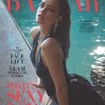 Barbara Palvin Instagram - New cover story out now for @harpersbazaargreece swipe to see 1 of the 3 covers 🤩 Thank you team ♥️♥️ Photographer @gregswalesart Stylist @st.raffi Make up @makeupbykellymcclain Hair @bobbyeliot Nails Minx nails top Liiya @is_olgaly @uprisingproductions_ @orlovjewelry