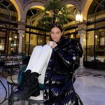 Barbara Palvin Instagram - What do I love about winter? HOT CHOCOLATE OF COURSE! Share the warmth this winter with me and @Moncler. Forward this to 10 of your dearest friends and spread the winter joy. #WeLoveWinter